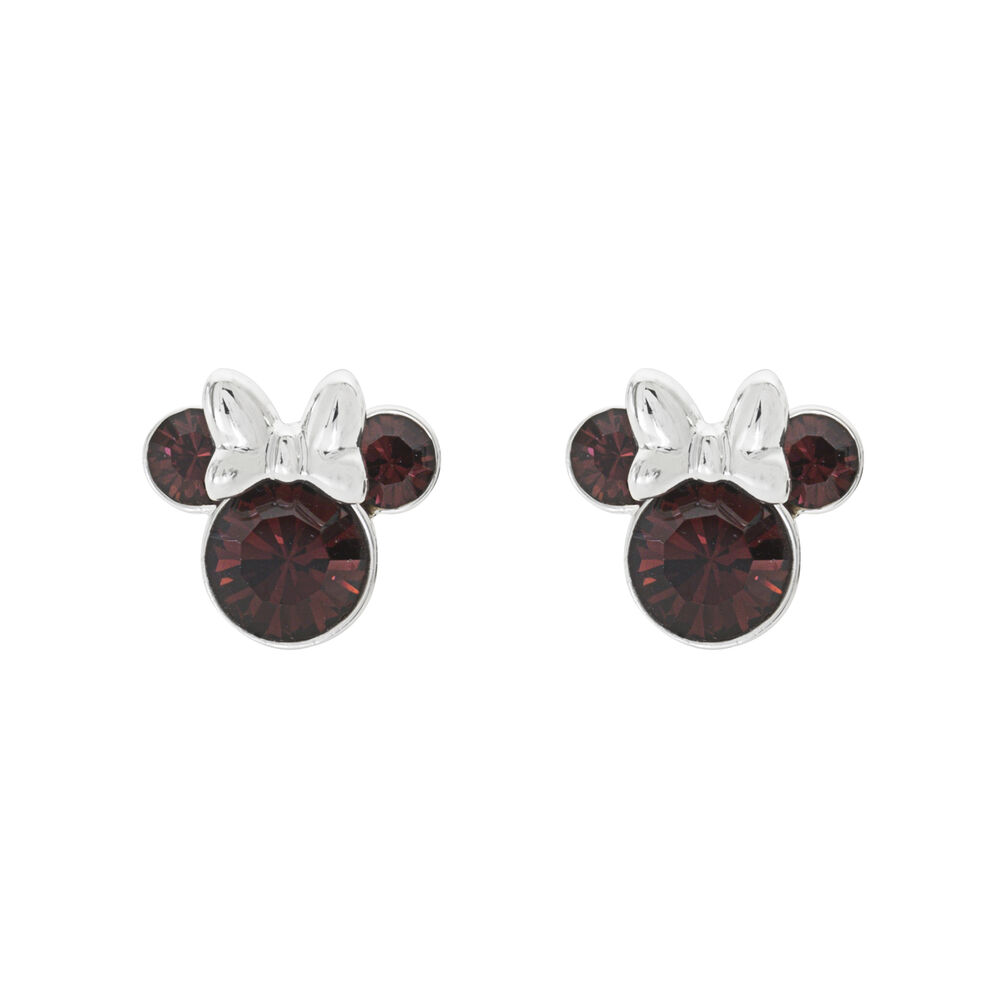 Pendientes Enero Minnie Disney plata