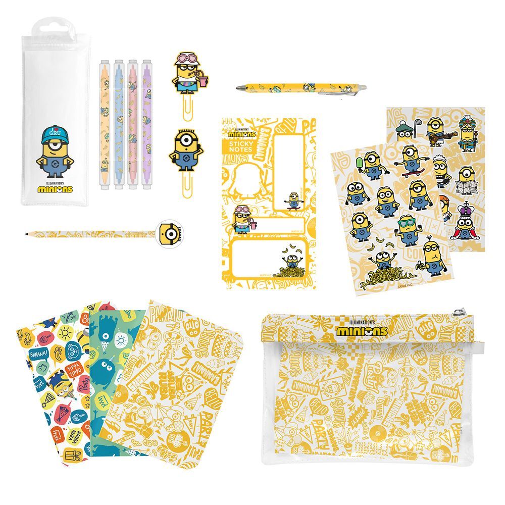 Set papeleria Minions