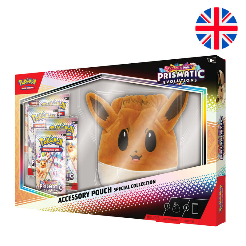 Blister juego cartas coleccionables Accessory Pouch Special Collection SV8.5 Pokemon ingles