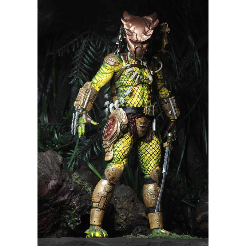 Figura Ultimate Elder The Golden Angel Predator 1718 Predator 2 21cm
