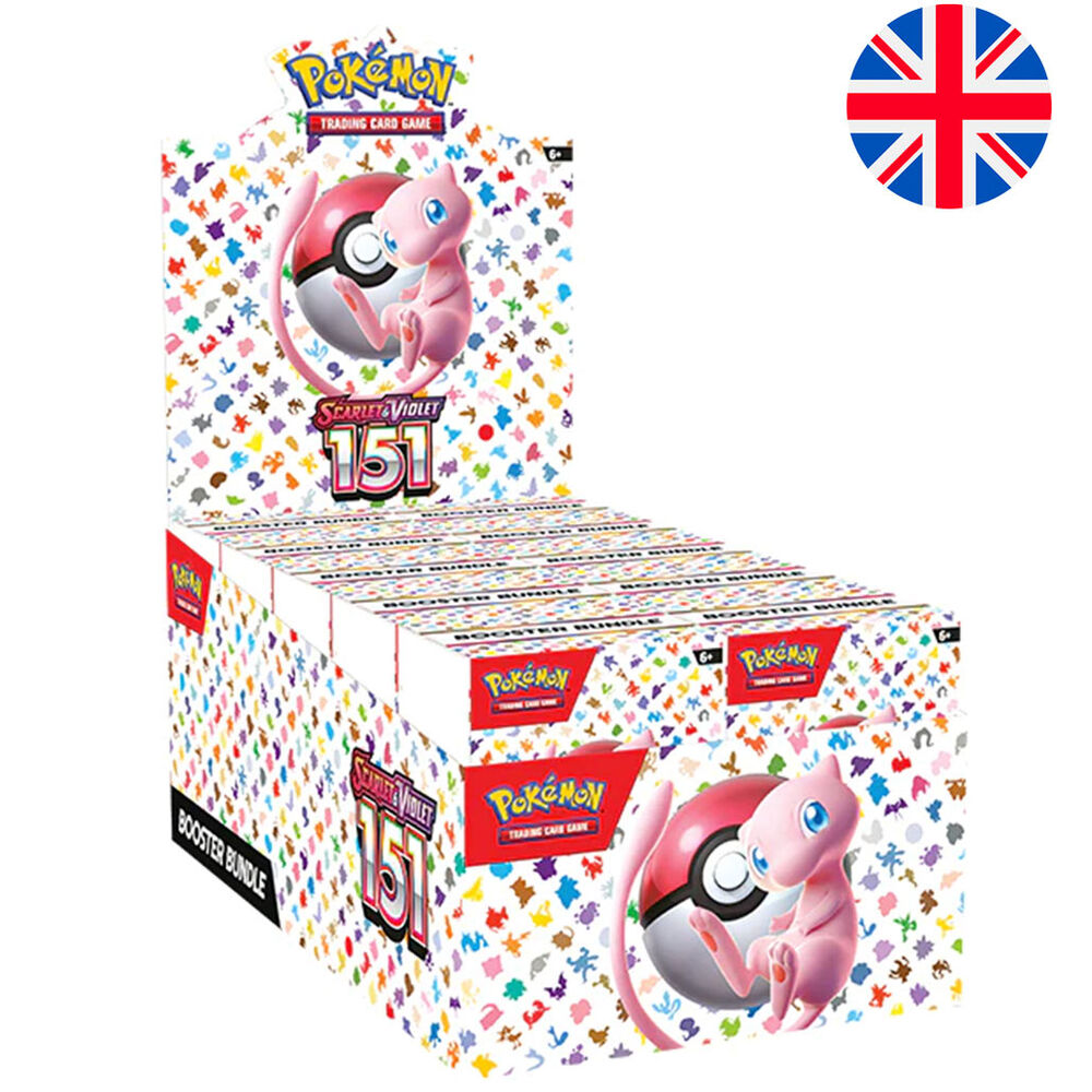 Juego cartas coleccionables 151 Escarlata y Violeta Pokemon ingles