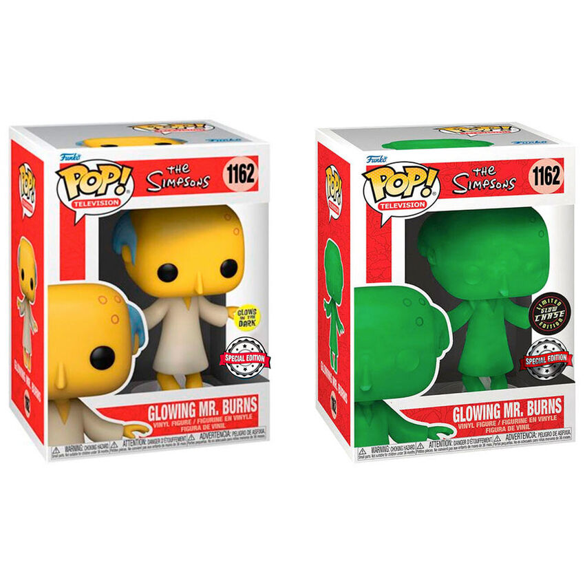 Figura POP Simpsons Glowing Mr. Burns Exclusive 