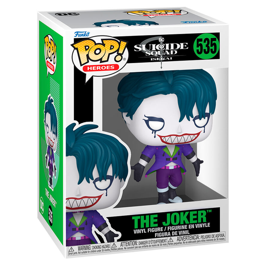 Figura POP DC Comics Escuadron Suicida Isekai The Joker 5 