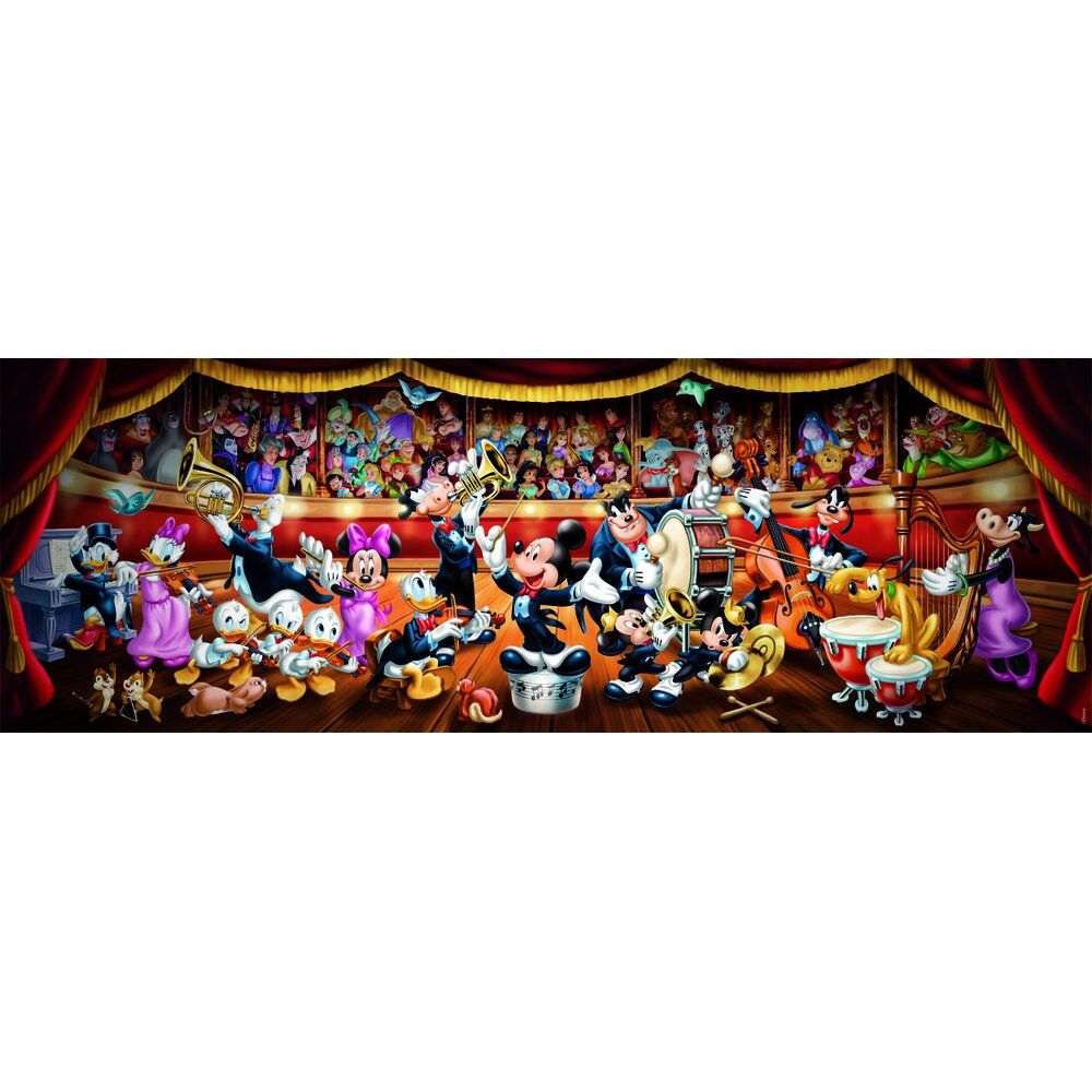 Puzzle Panorama Orquesta Disney 1000pzs