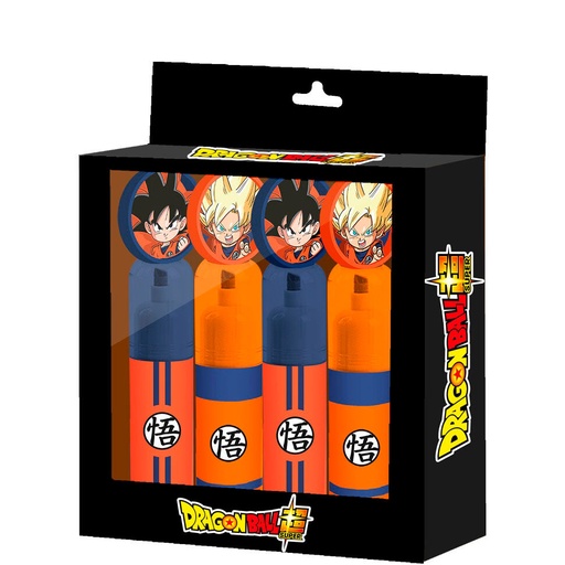 [8445118079203] Blister 4 subrayadores Dragon Ball Super