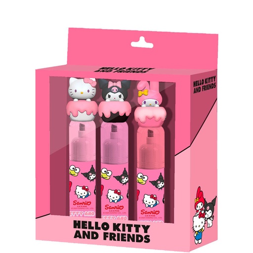 [8445118081237] Blister 3 subrayadores Hello Kitty
