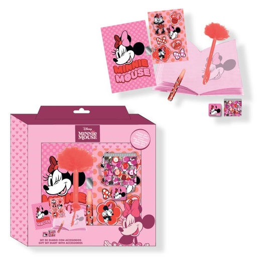[8445484512540] Set Diario Minnie Disney
