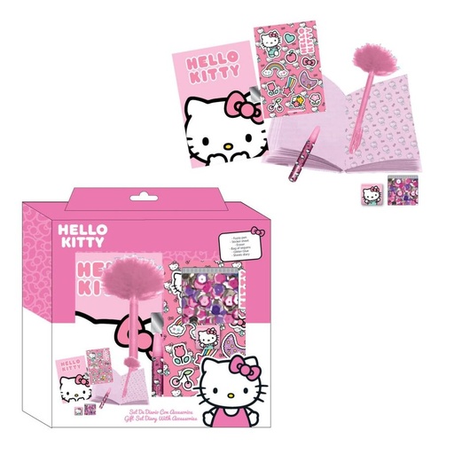 [8445484512557] Set Diario Hello Kitty