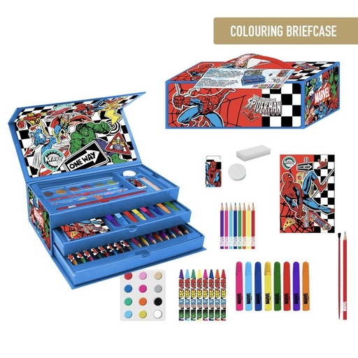 [8445484512601] Maletin papeleria coloreable Los Vengadores Avengers Marvel
