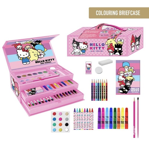 [8445484512687] Maletin coloreable Hello Kitty