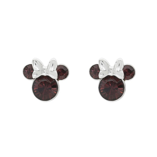 [887746781901] Pendientes Enero Minnie Disney plata