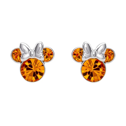 [887746782007] Pendientes Noviembre Minnie Disney plata