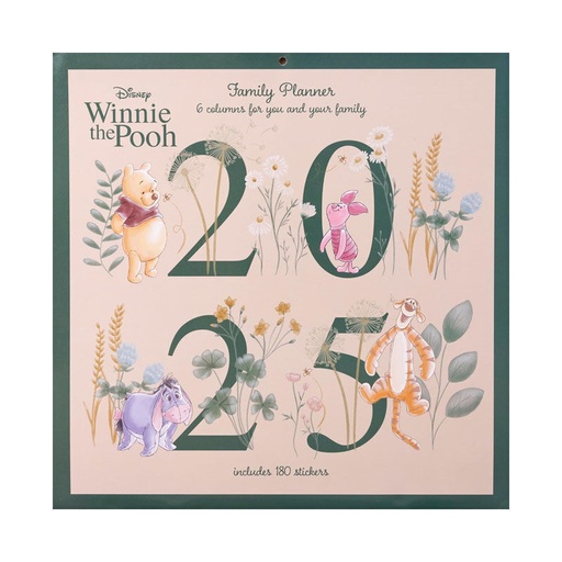 [9781804231401] Calendario planificador familiar Winnie the Pooh Disney