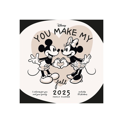 [9781804231418] Calendario planificador familiar Mickey and Friends Disney