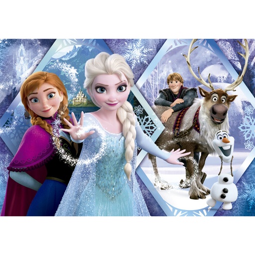 [8005125250455] Puzzle Frozen Disney 104pzs