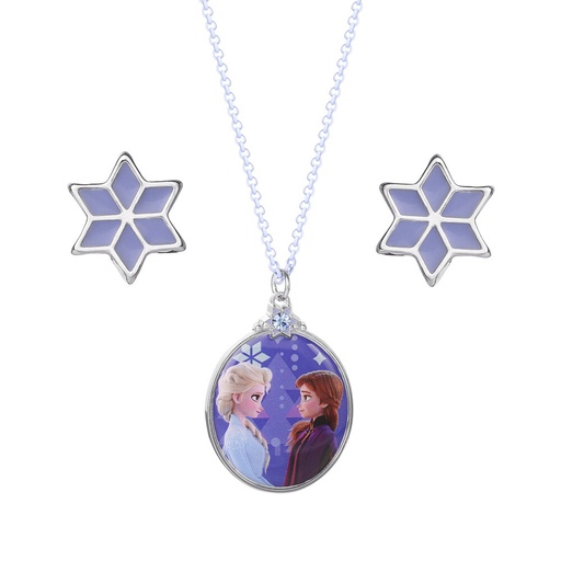 [887746767387] Set Colgante + pendientes Frozen Disney