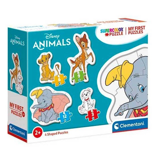 [8005125208067] Puzzle My First Puzzle Animal Friends Disney 3-6-9-12pzs