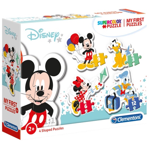[8005125208197] Puzzle My First Puzzle Mickey Disney 3-6-9-12pzs