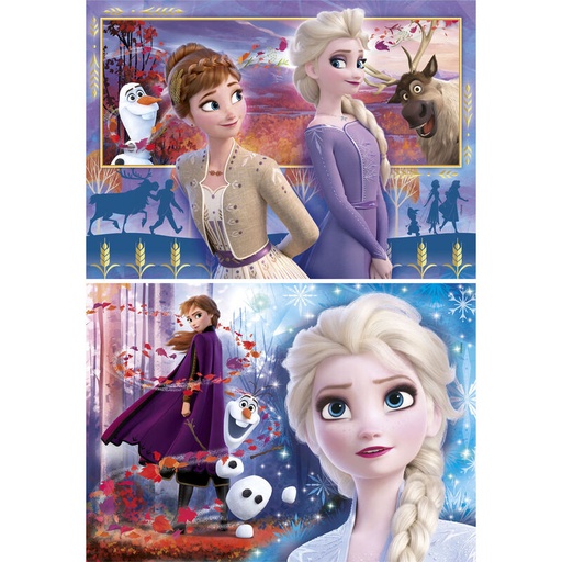 [8005125216093] Puzzle Maxi Frozen 2 Disney 2x60pzs
