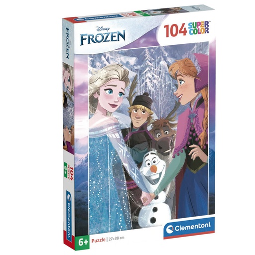 [8005125257423] Puzzle Frozen Disney 104pzs