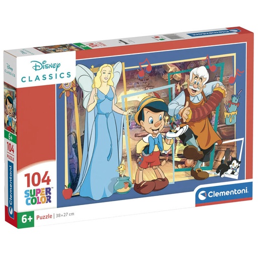 [8005125257560] Puzzle Pinocho Disney 104pzs
