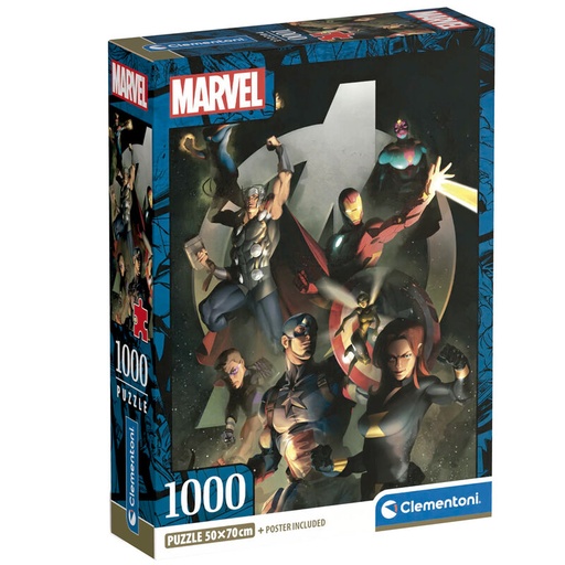 [8005125398096] Puzzle Los Vengadores Avengers Marvel 1000pzs