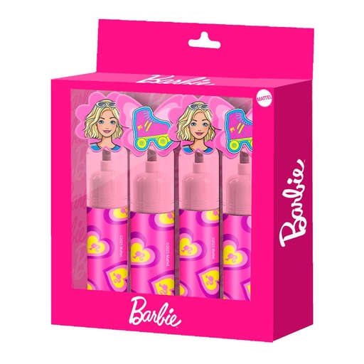 [8445118085884] Blister 4 subrayadores Barbie