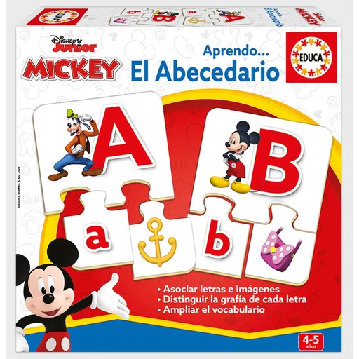 [8412668193284] Juego Aprendo el abecedario Mickey Disney