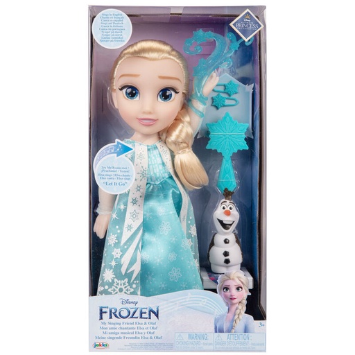 [0192995225305] Muñeca Elsa Frozen 2 Disney 38cm musical