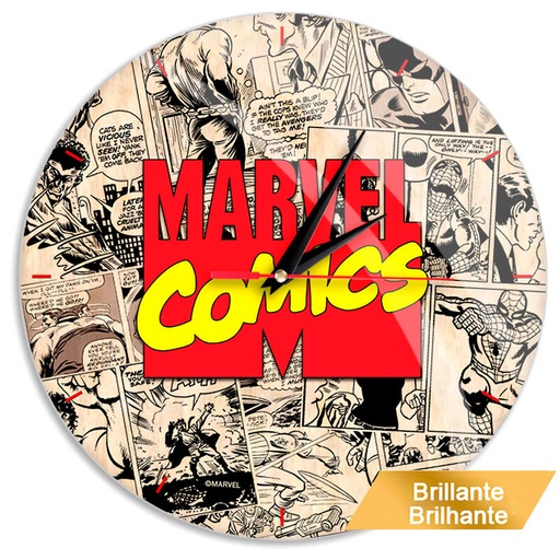 [5903537969824] Reloj pared Marvel