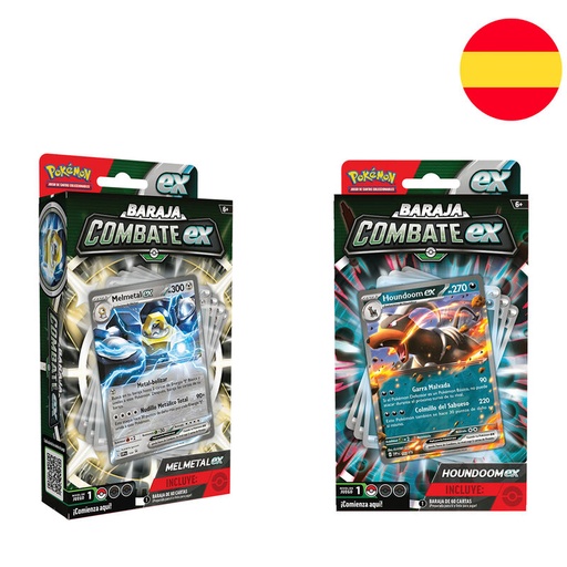 [820650504648] Baraja juego cartas coleccionables Pokemon español surtido
