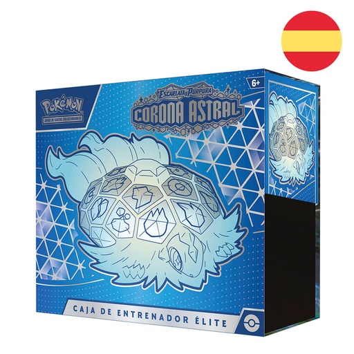 [820650505539] Estuche Entrenador Elite Corona Astral Escarlata & Purpura Pokemon español