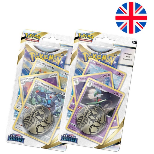 [820650850998] Blister Juego Cartas Coleccionables Silver Tempest Espada y Escudo Pokemon ingles