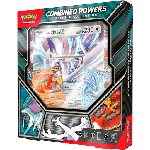 [820650855955] Blister cartas coleccionables Combined Powers Premium Pokemon ingles