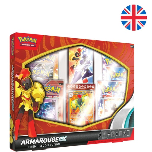 [820650857522] Blister juego cartas coleccionable Armarouge Pokemon ingles