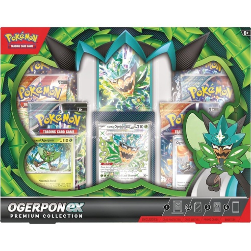 [820650858826] Blister juego cartas coleccionables Ogerpon Pokemon ingles