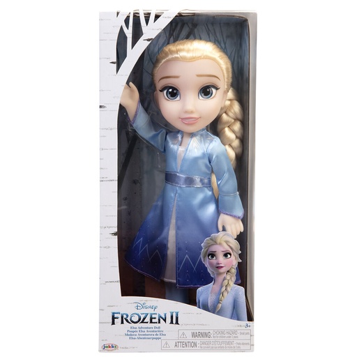 [192995211803] Muñeca Elsa Reina de las Nieves Frozen 2 Disney 38cm