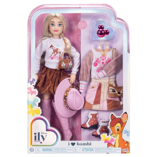 [192995228535] Muñeca Fashion Doll Bambi Disney ily 4Ever 28cm