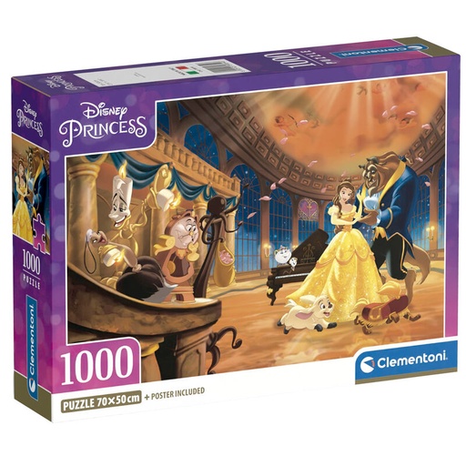 [8005125398546] Puzzle La Bella y La Bestia Disney 1000pzs