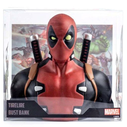 [3760226374244] Busto hucha Deadpool Marvel 20cm