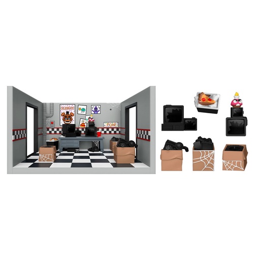[889698676960] Figura playset Snaps! Five Nights at Freddys Toy Freddy with Storage Room