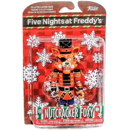 [889698733625] Figura action Five Nights at Freddys Holiday Nutcracker Foxy Exclusive