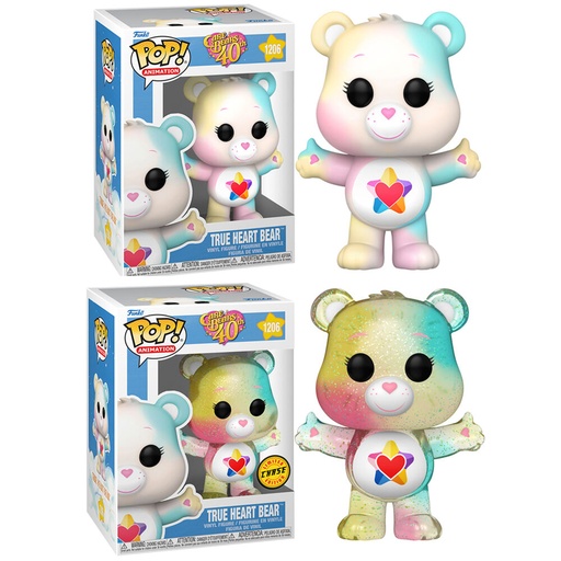 [889698615587 C6] Figura POP Care Bears 40th Anniversary True Heart Bear 