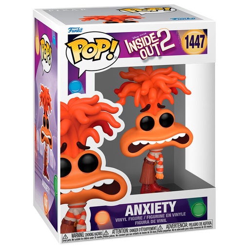[889698759960] Figura POP Inside Out 2 Anxiety