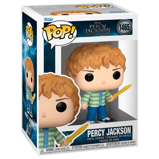 [889698760607] Figura POP Percy Jackson y los Dioses del Olimpo - Percy Jackson with Riptide