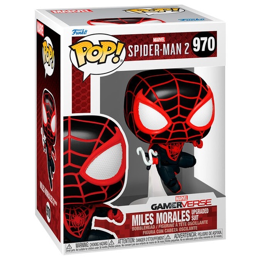 [889698761086] Figura POP Marvel Spiderman 2 Miles Morales Upgraded Suit