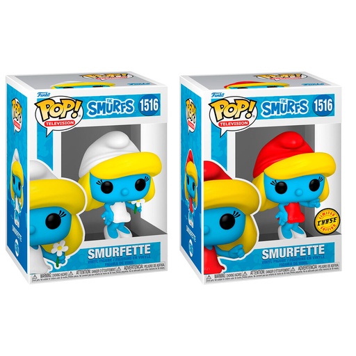 [889698792592 C6] Figura POP The Smurfs Smurfette 5