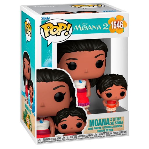 [889698797368] Figura POP Disney Vaiana Moana 2 Moana & Simea