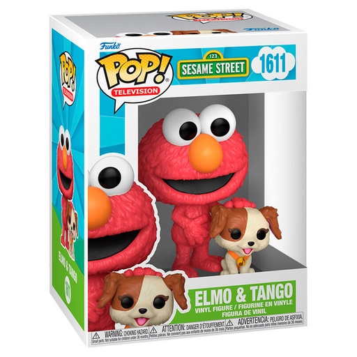 [889698801430] Figura POP Sesame Street Elmo & Tango