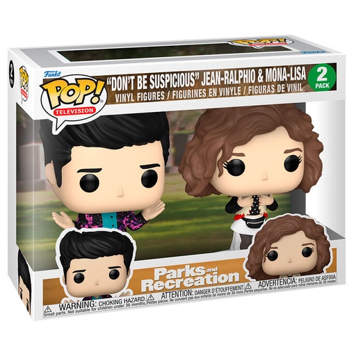 [889698801744] Blister 2 figuras POP Parks and Recreation Dont Be Suspicious Jean-Ralphio & Mona-Lisa